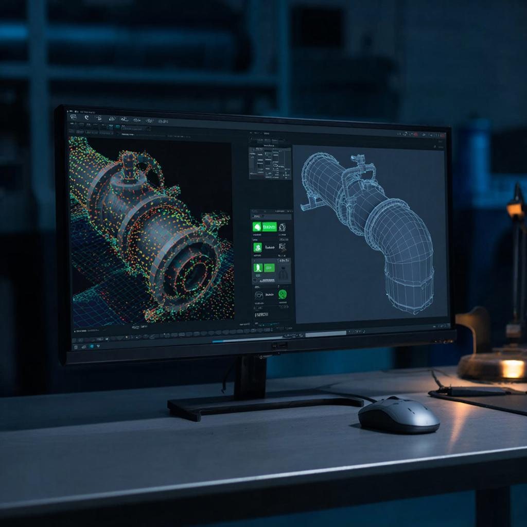 Программа обработки облака точек и 3D-модели